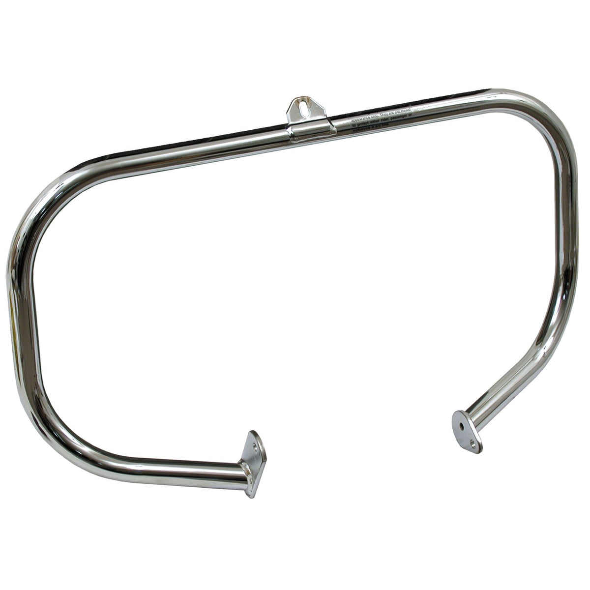 Front engine guard, chrome