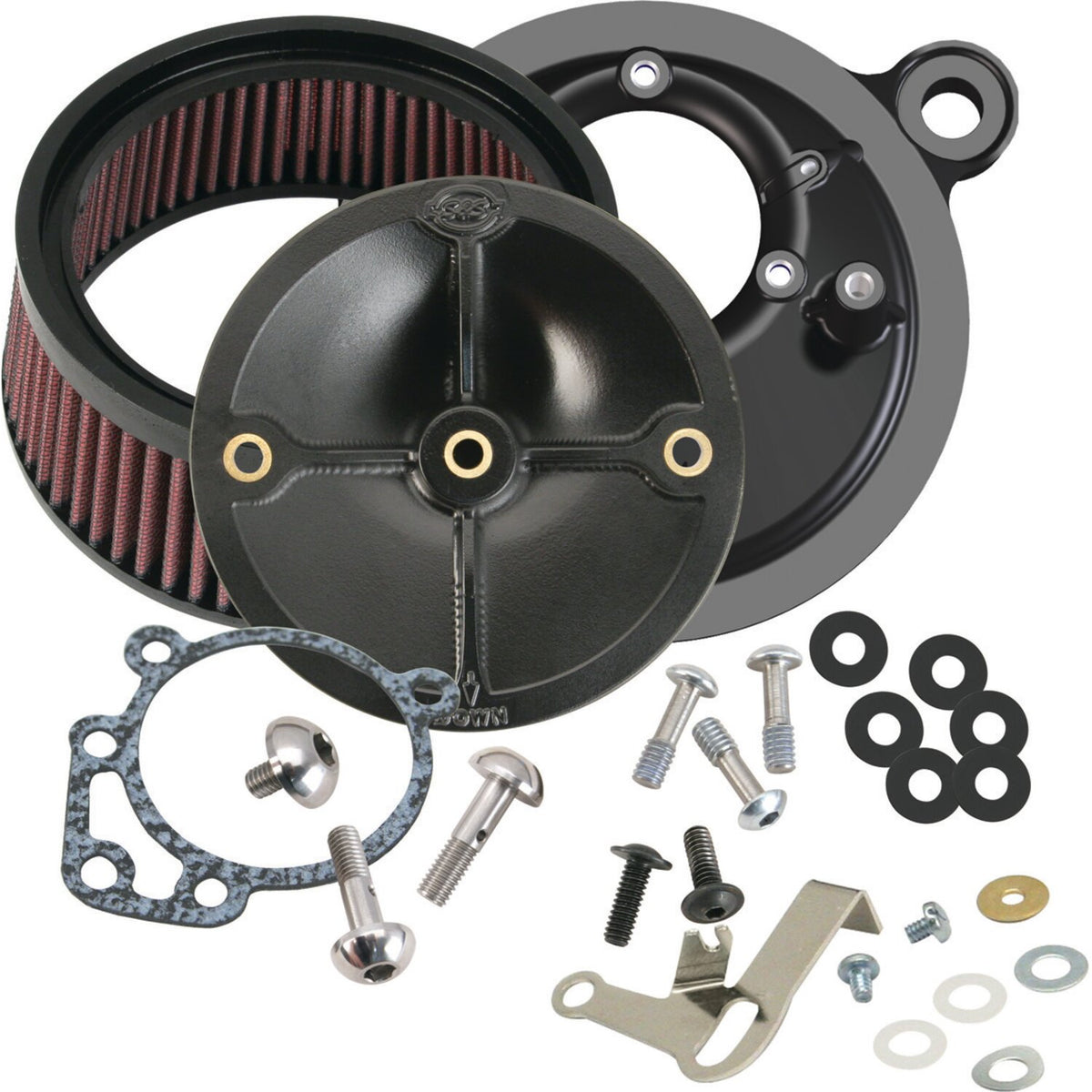 S&S Stealth, air cleaner kit without cover