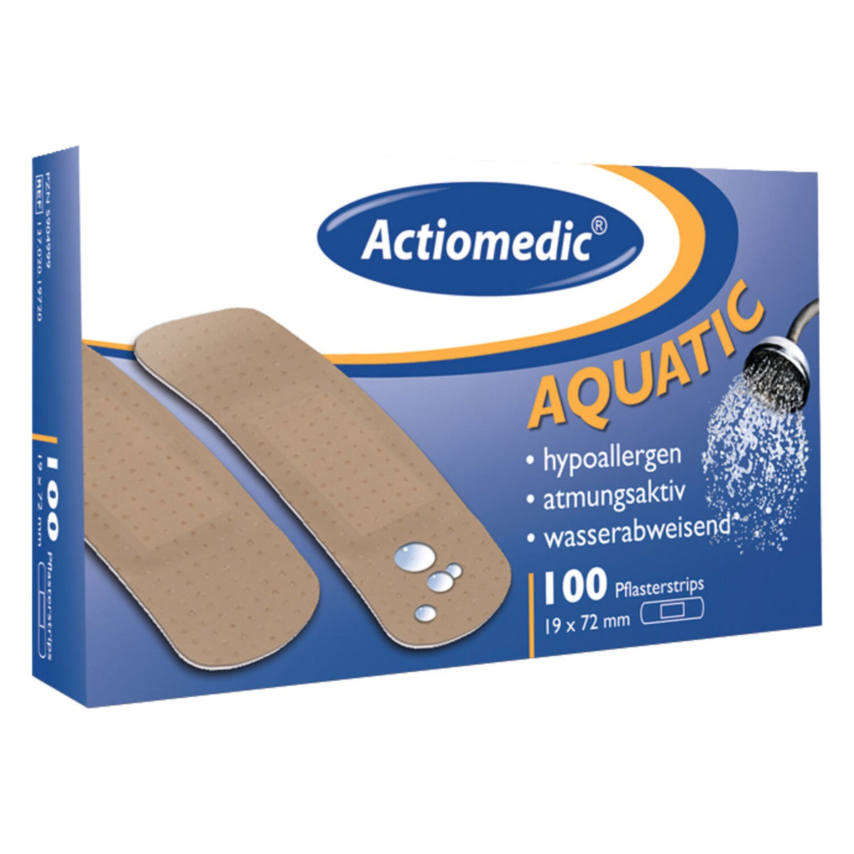 GM actiomedic aquatic plaster strips