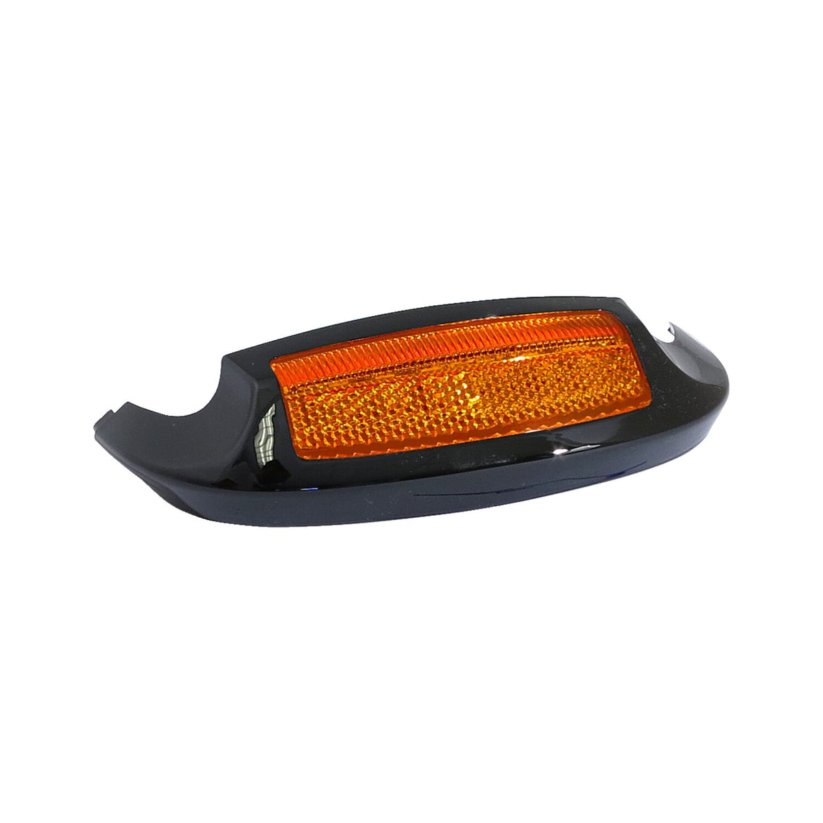 Custom Dynamics front fender tip with light black