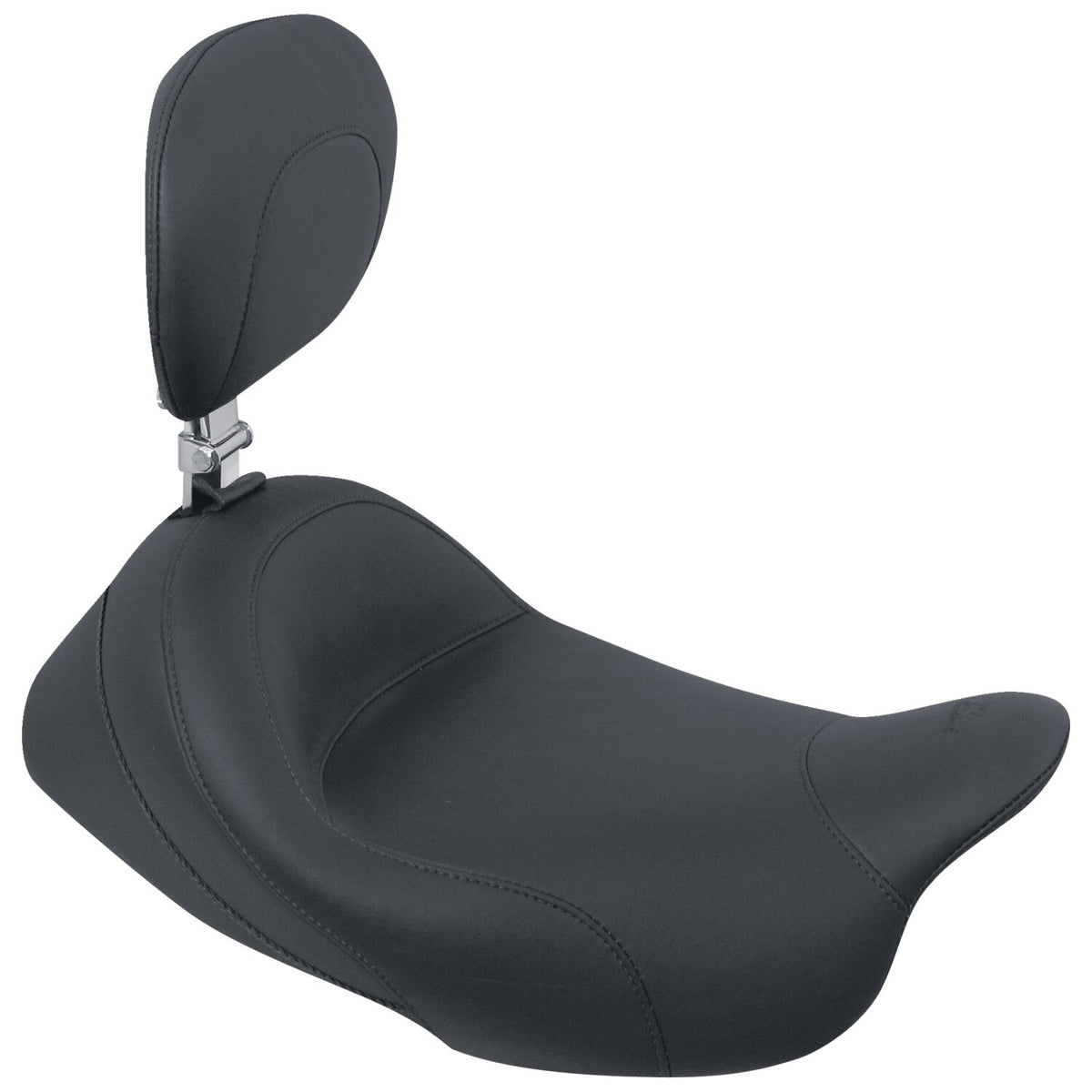 Mustang, Standard Touring solo seat. With rider backrest