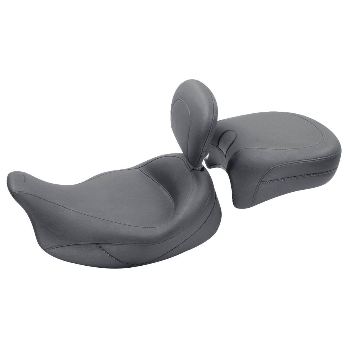 Mustang, Super Touring solo seat. With rider backrest