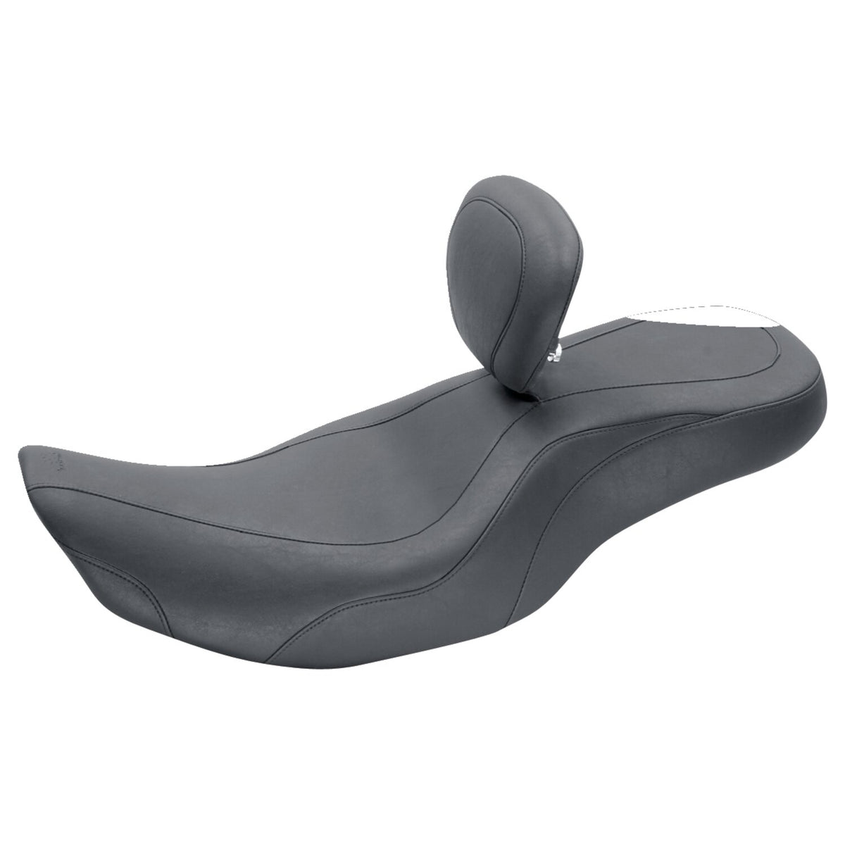 Mustang, Wide Tripper 2-up one-piece seat. With backrest