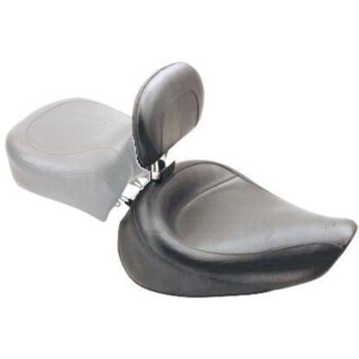 Mustang, Wide Touring solo seat. With rider backrest