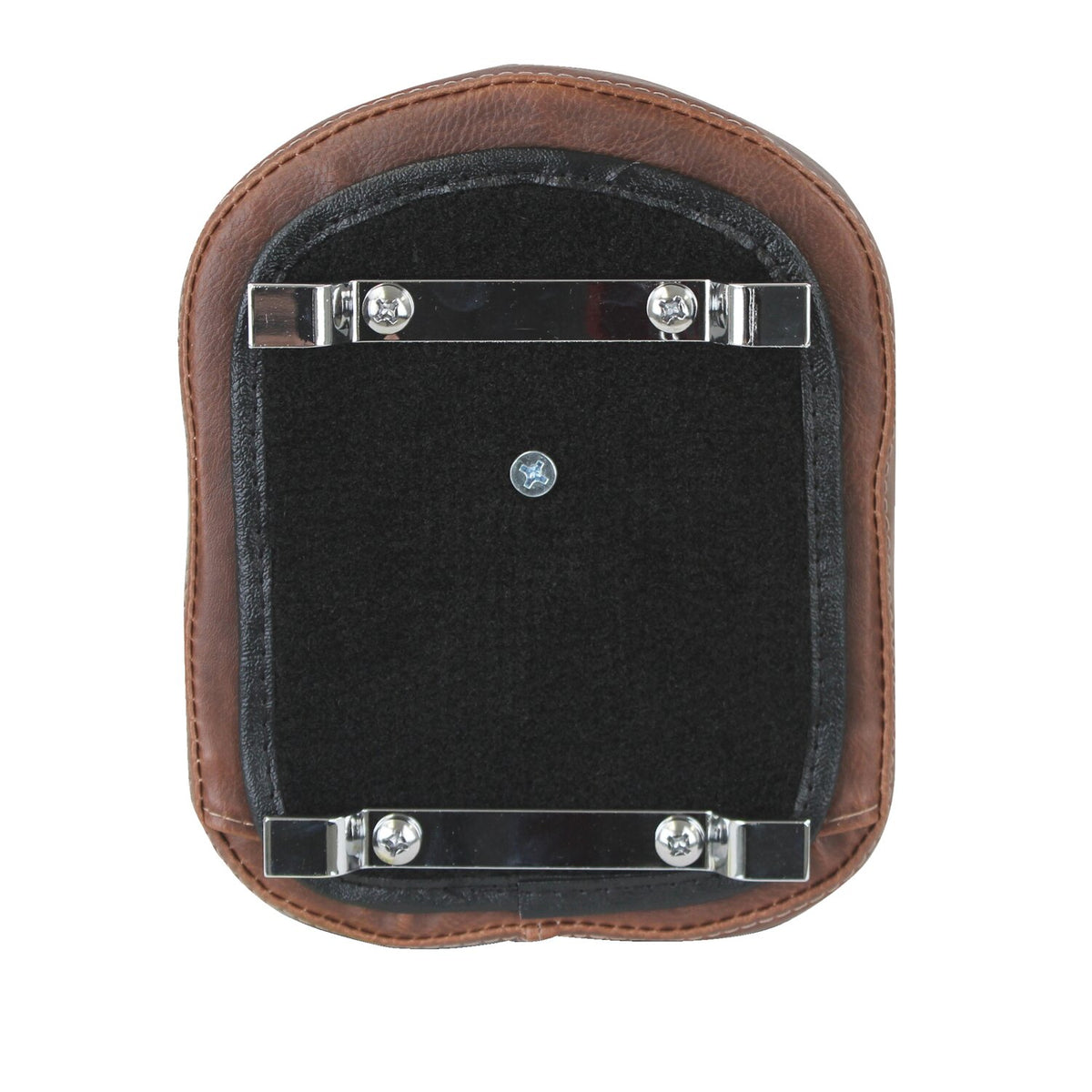 Mustang, OEM style sissy bar pad. Brown