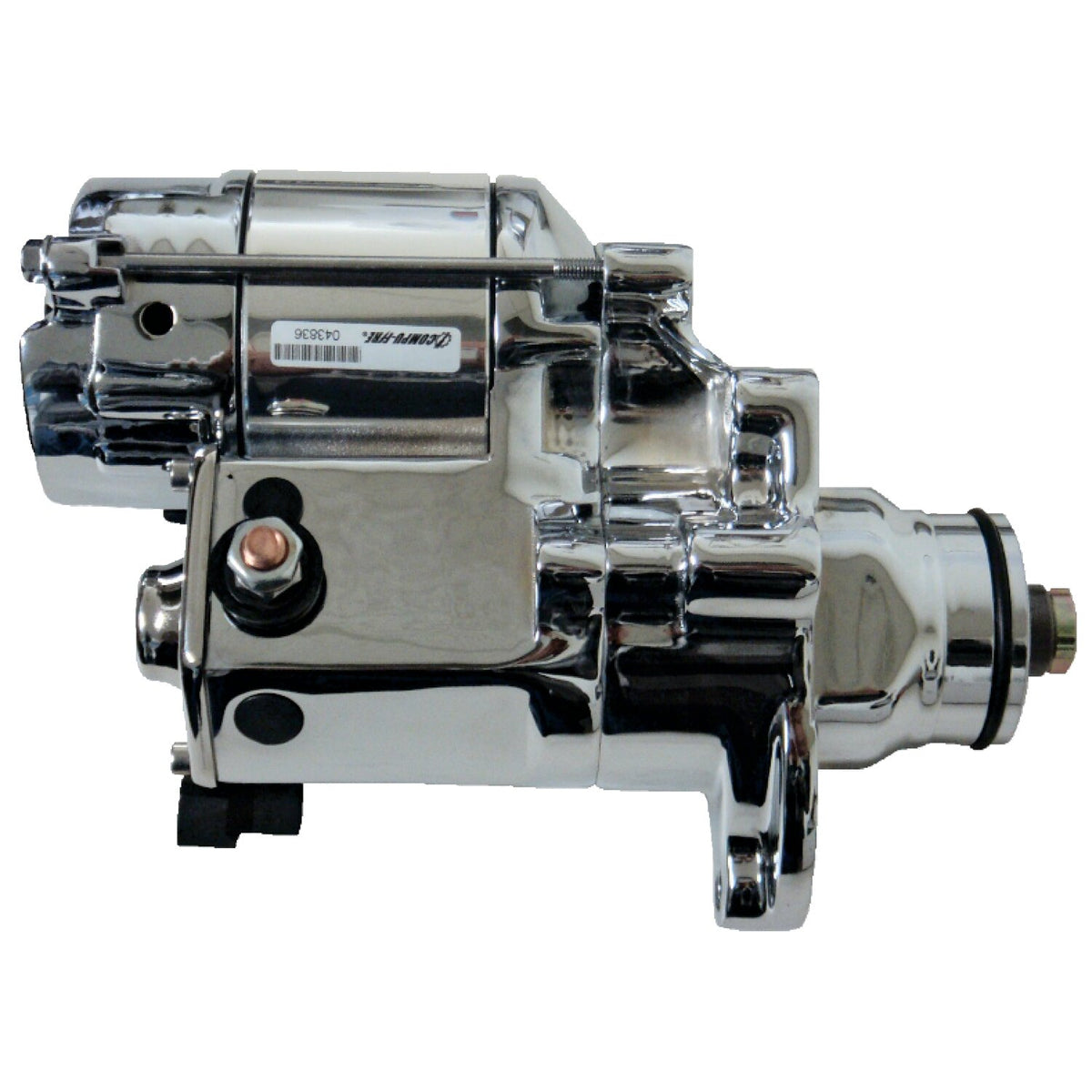 Compu-Fire, starter motor. 1.6kW. Chrome