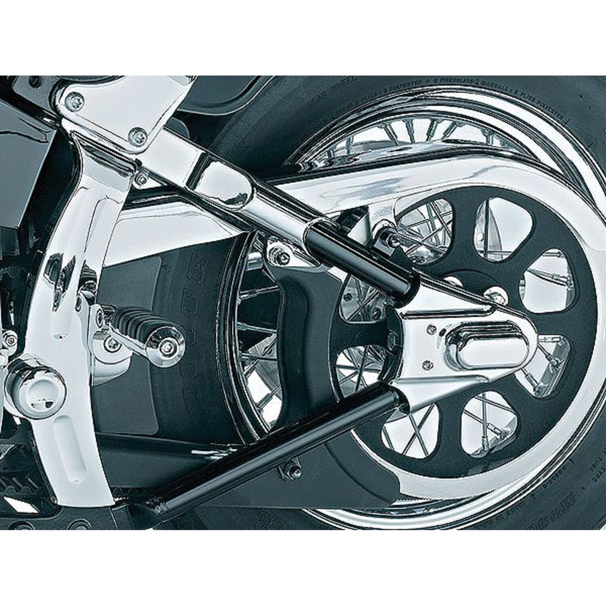 Kuryakyn, Boomerang covers. Chrome