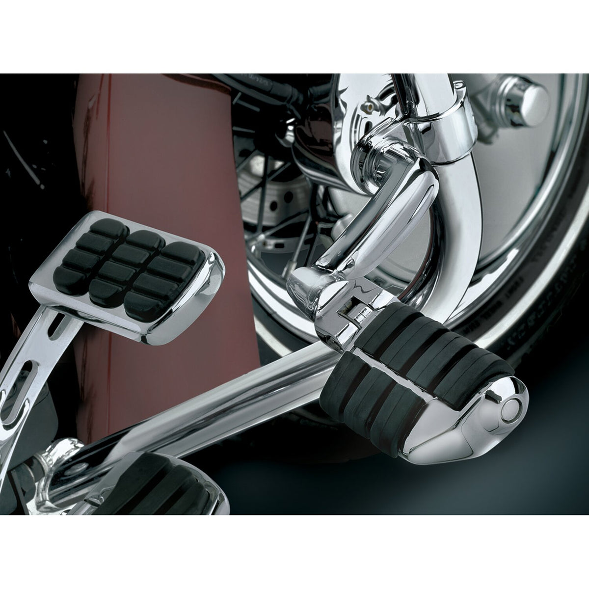 Kuryakyn, Longhorn highway peg set. 1-1/4 (32mm). Chrome