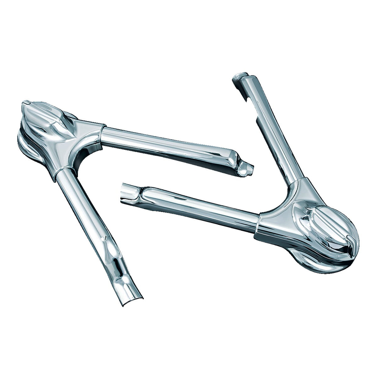 Kuryakyn, Phantom & swingarm cover kit. Chrome
