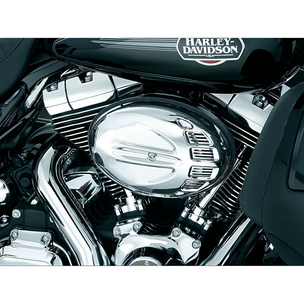 Kuryakyn, Scarab air cleaner cover. Chrome