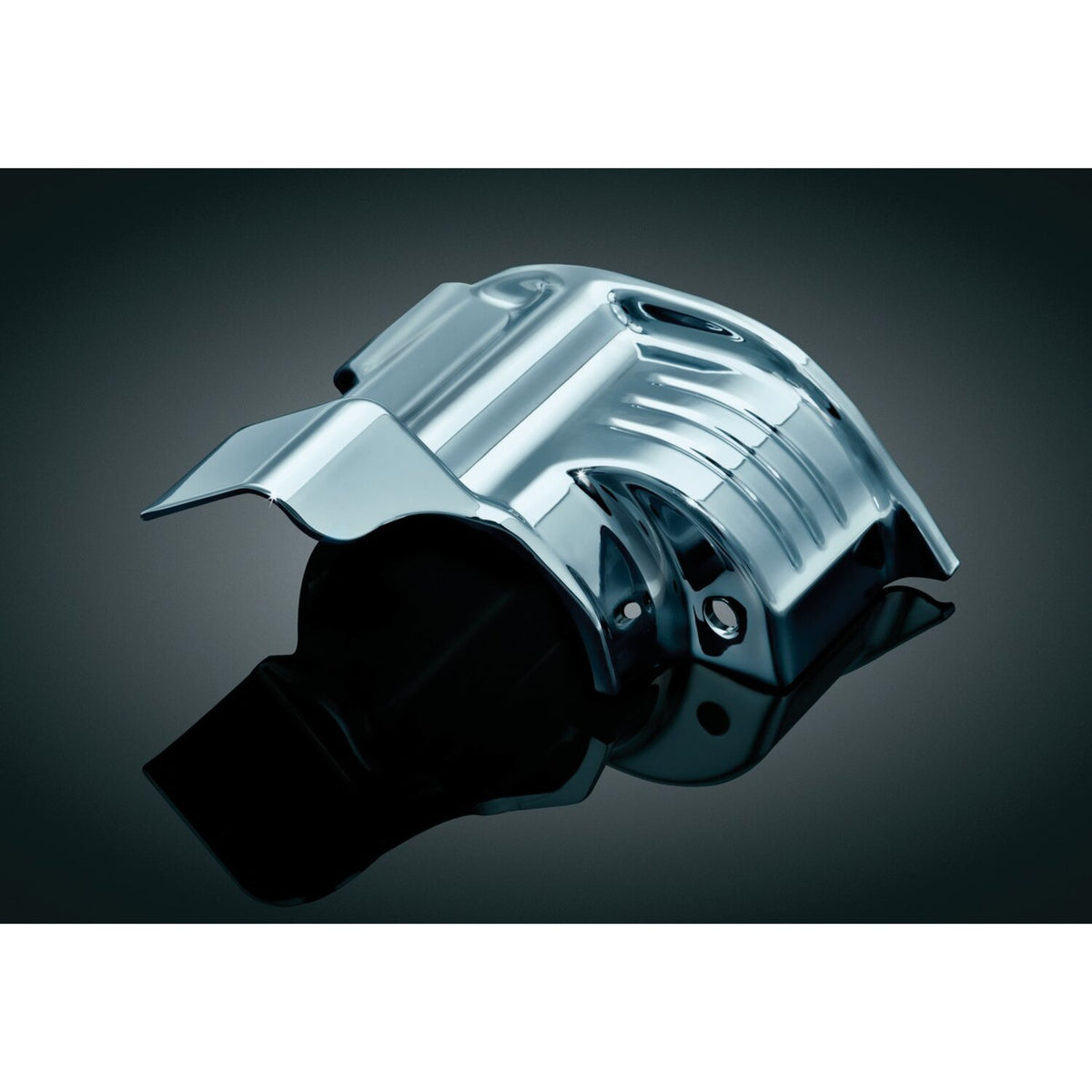 Kuryakyn, starter motor mount cover. Chrome