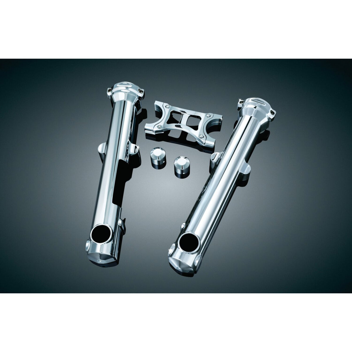 Kuryakyn, Fork skins™ fork slider covers. Chrome