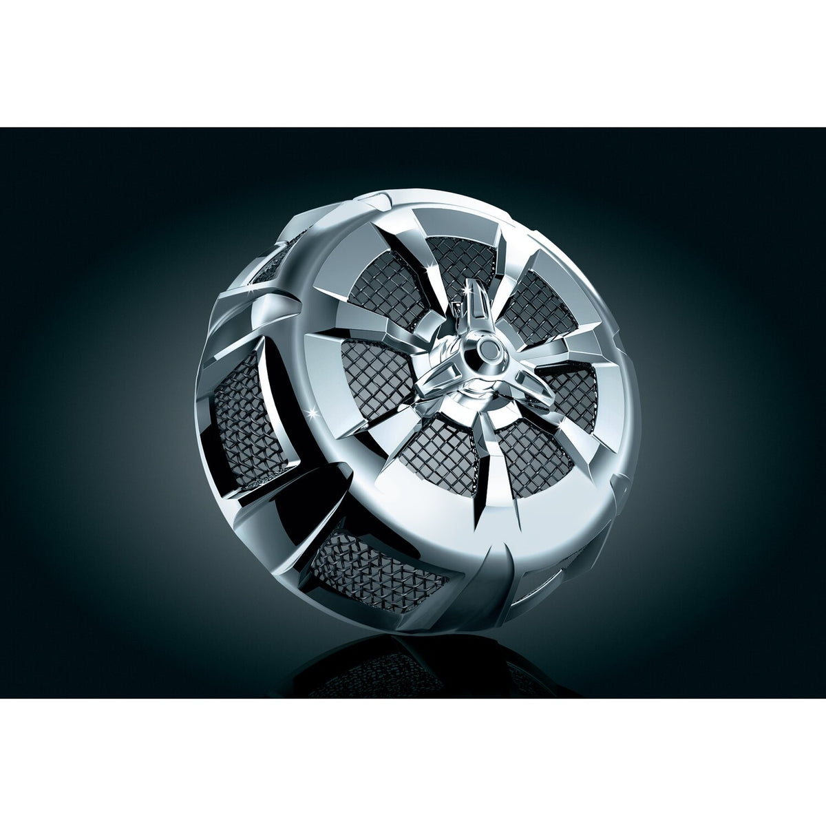 Kuryakyn, Alley Cat air cleaner cover. Chrome