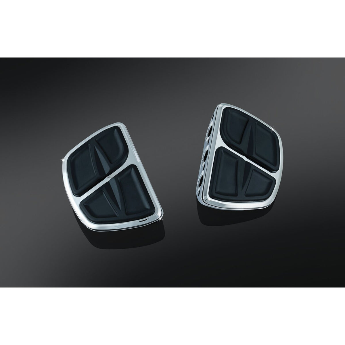 Kuryakyn, Kinetic mini floorboard set. Chrome