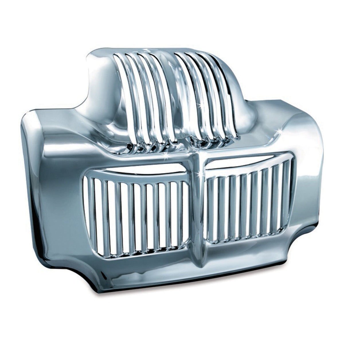 Kuryakyn, oil cooler cover. Chrome