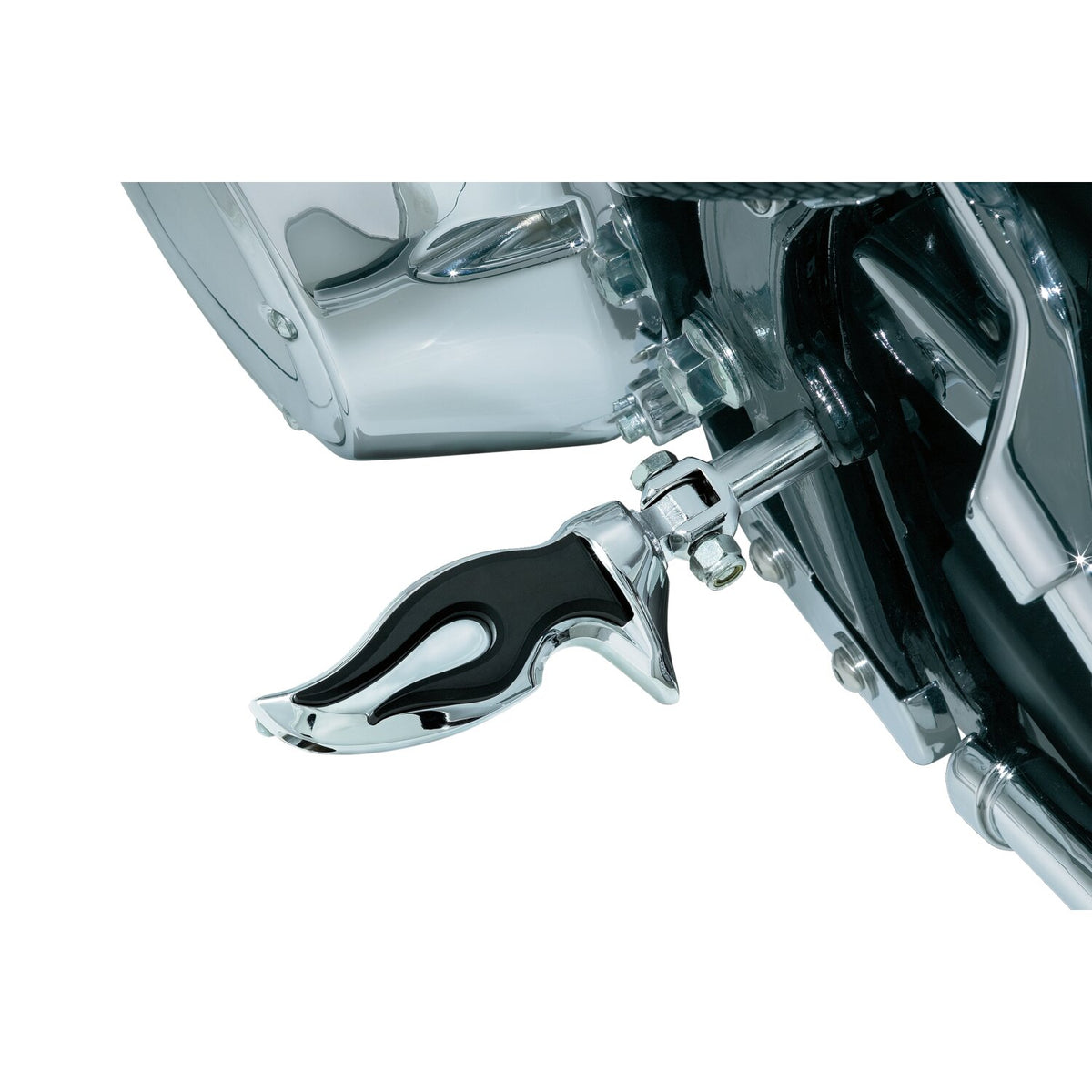 Kuryakyn, Flamin' foot pegs. Chrome