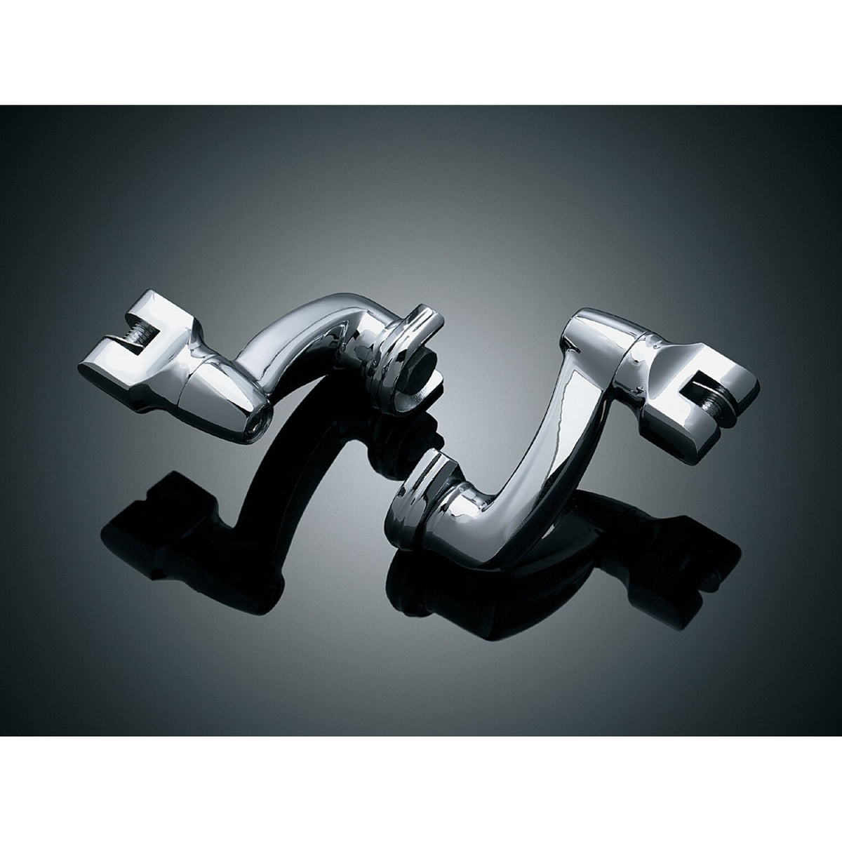 Kuryakyn, Extended footpeg offset mount kit. Chrome