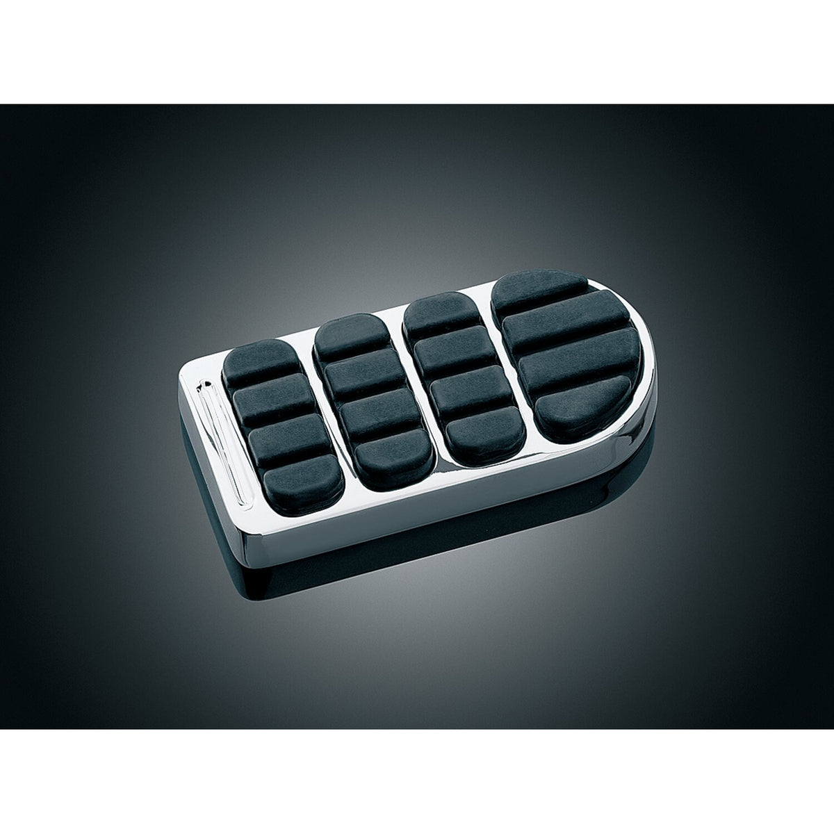 Kuryakyn, ISO brake pedal pad. +5/8" longhorn. Chrome