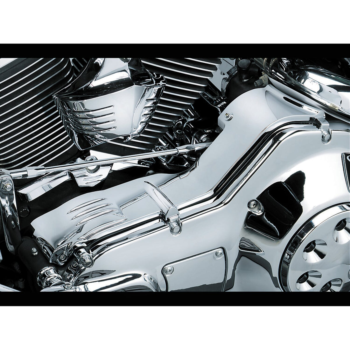 Kuryakyn, Deluxe inner primary cover. Chrome