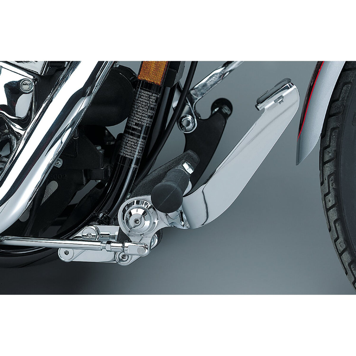 Kuryakyn, 3" forward control extension kit. Chrome