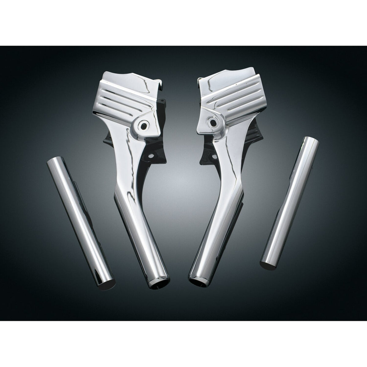 Kuryakyn, FLT deluxe frame neck cover kit. Chrome