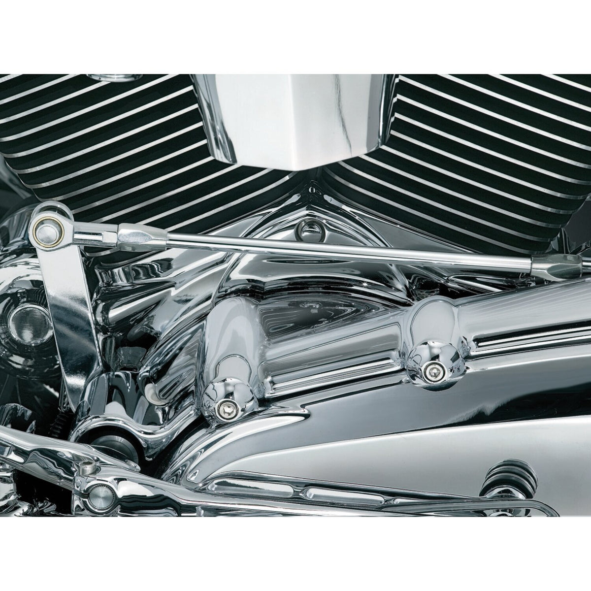 Kuryakyn, Cylinder base cover. Chrome