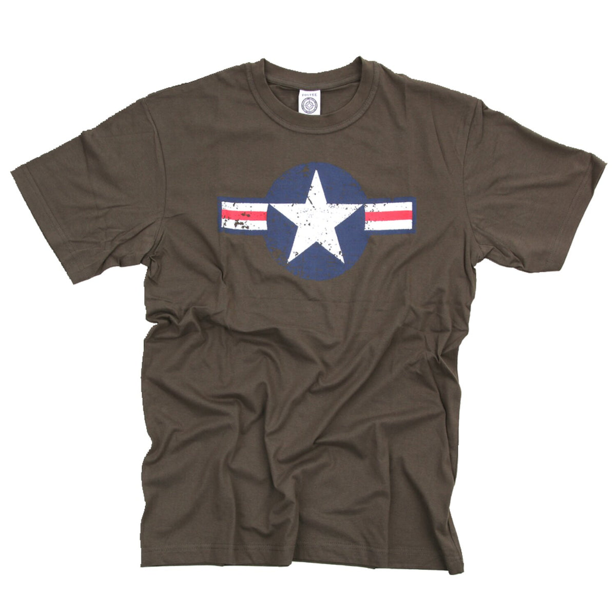 Army Surplus Air Force Star & Bars t-shirt green