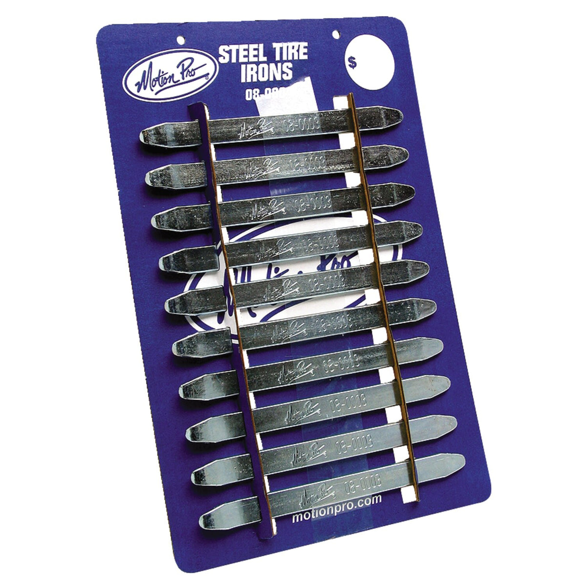 Motion Pro, forged steel tire iron 8-1/2" long (10)