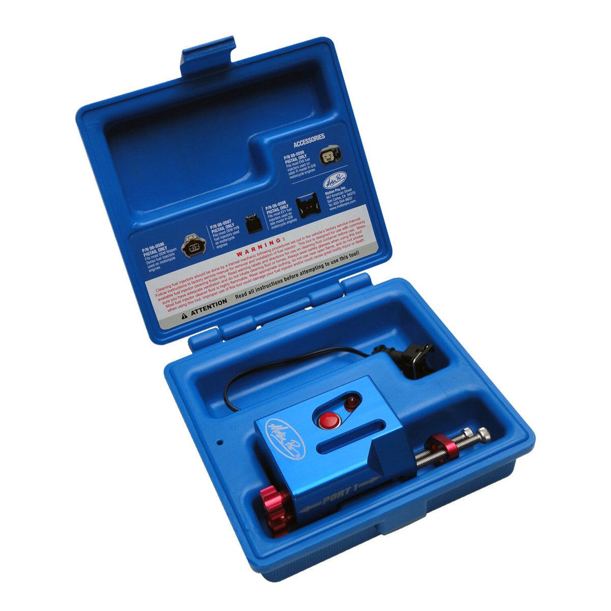 Motion Pro, EV1 fuel injector cleaner tool