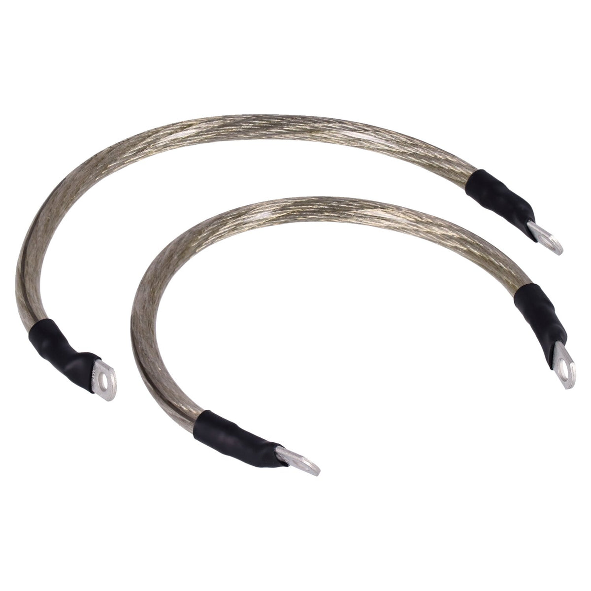 NAMZ, battery cable set. Clear. 13 inch (33cm)