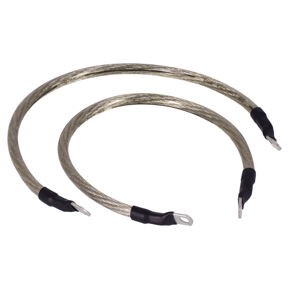 NAMZ, battery cable set. Clear. 17 inch (43cm)