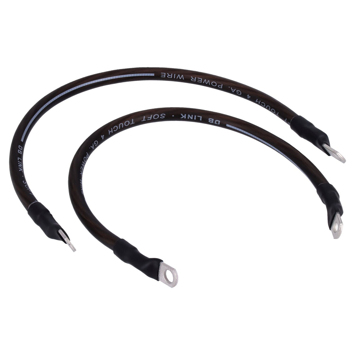 NAMZ, battery cable set. Black. 15 inch (38cm)
