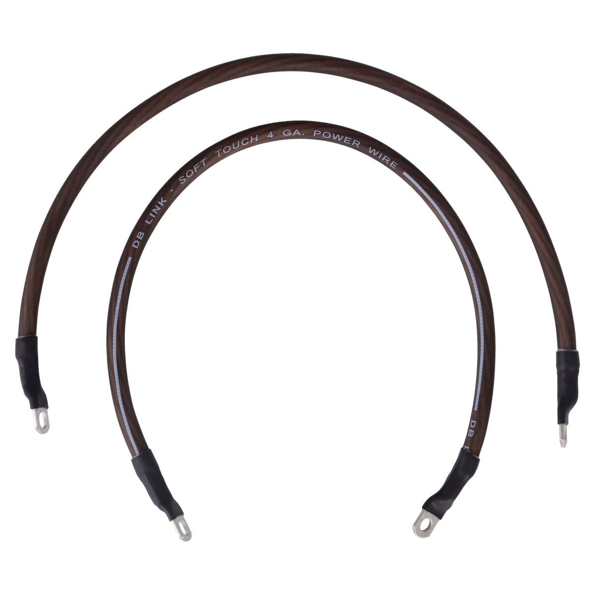 NAMZ, battery cable set. Black. 19 inch (48cm)