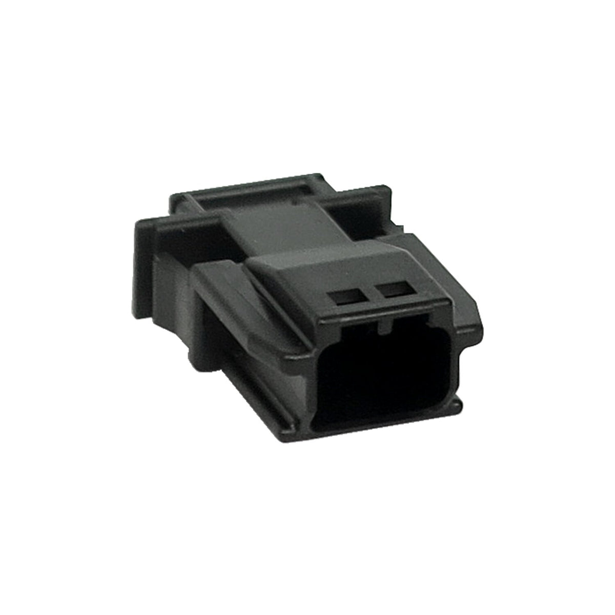 NAMZ, JAE MX-1900 connector. Black, receptacle, 2-pins