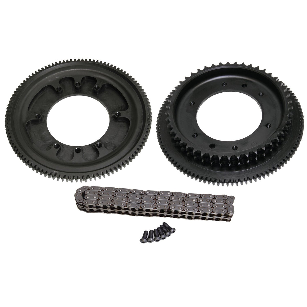 Evolution Industries, sprocket & ring gear set 49 tooth