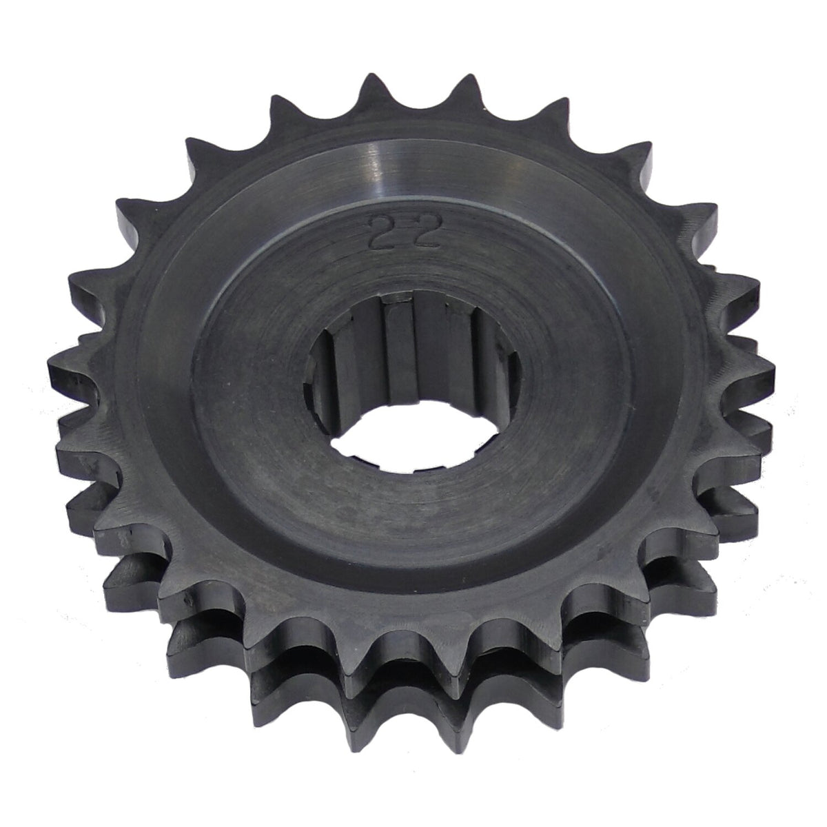 EV Industries, Power Drive solid steel motor sprocket. 22t.