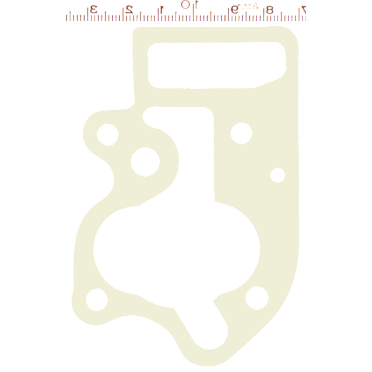 James, oil pump body to cover gasket. Mylar