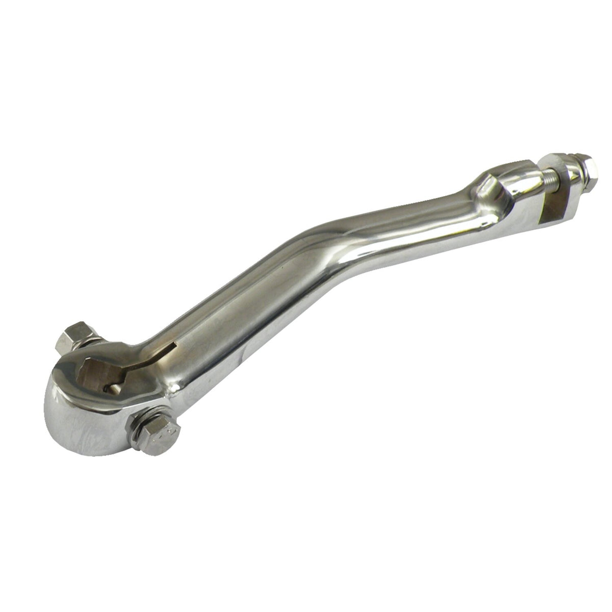 Kickstart arm 'Stroker'. Chrome