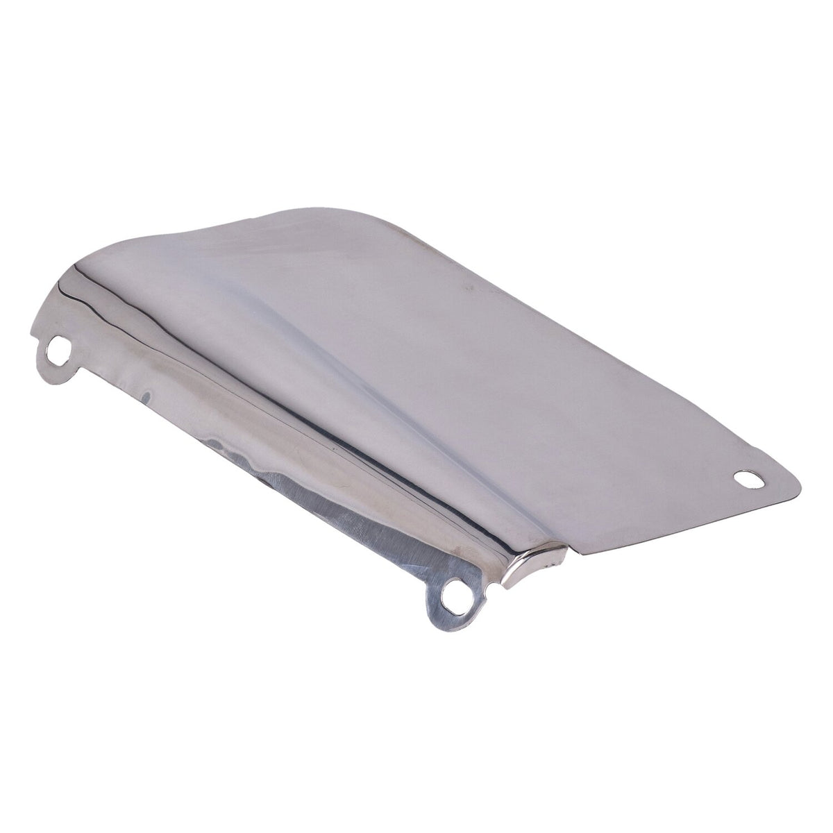 Back panel fork. Right side. Stainless