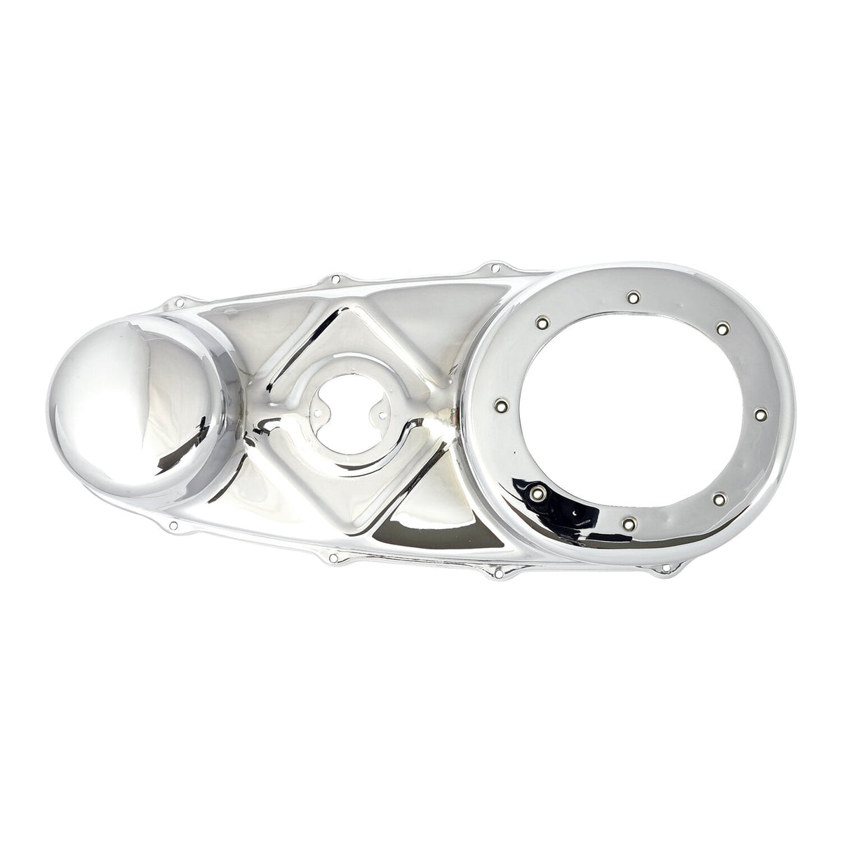 Paughco, outer primary cover. Chrome