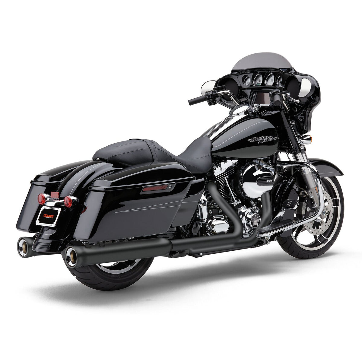 Cobra NH series 4" slip-on mufflers