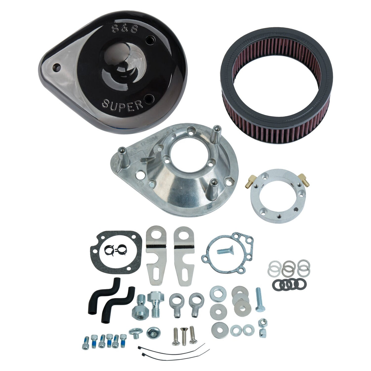 S&S, teardrop air cleaner assembly