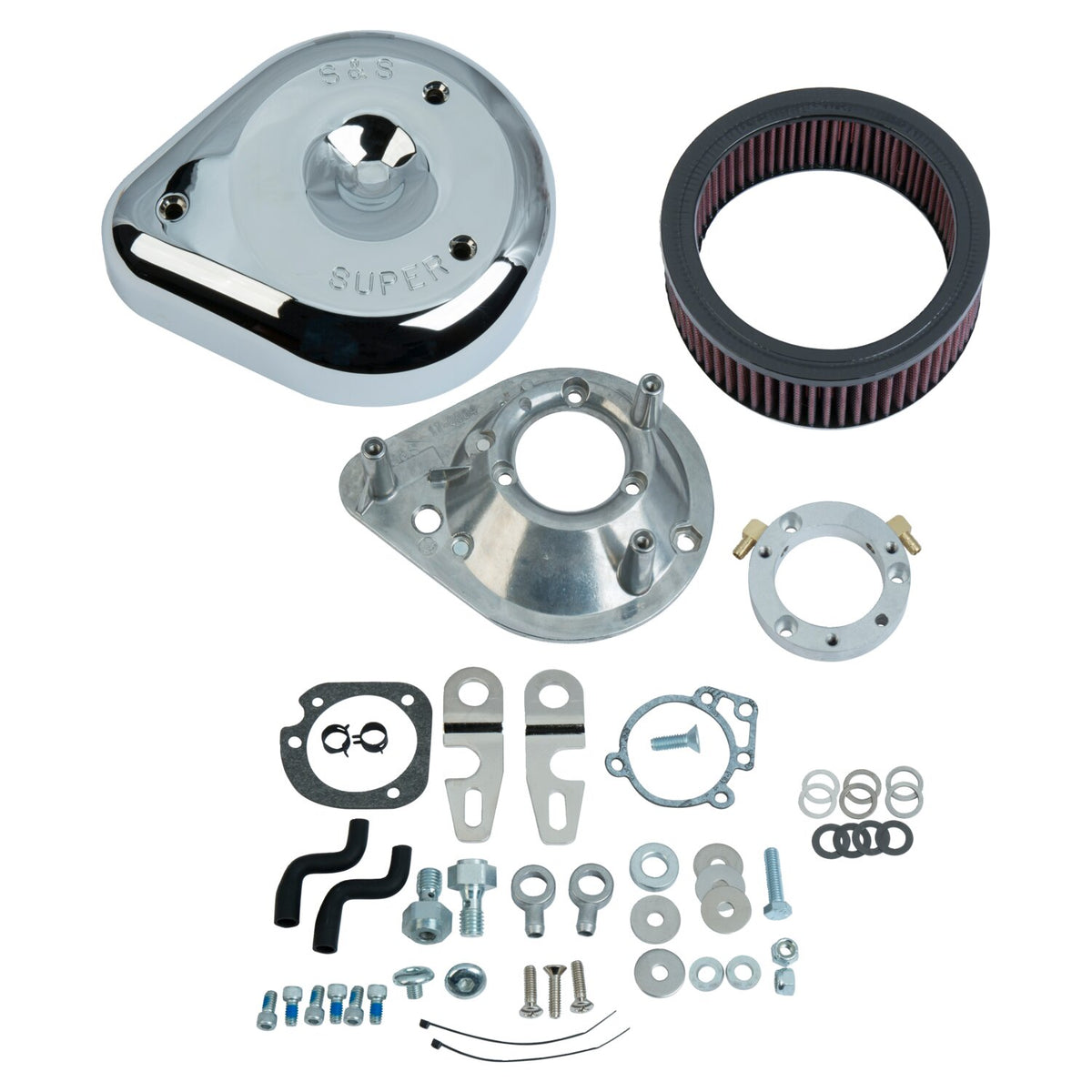 S&S, teardrop air cleaner assembly