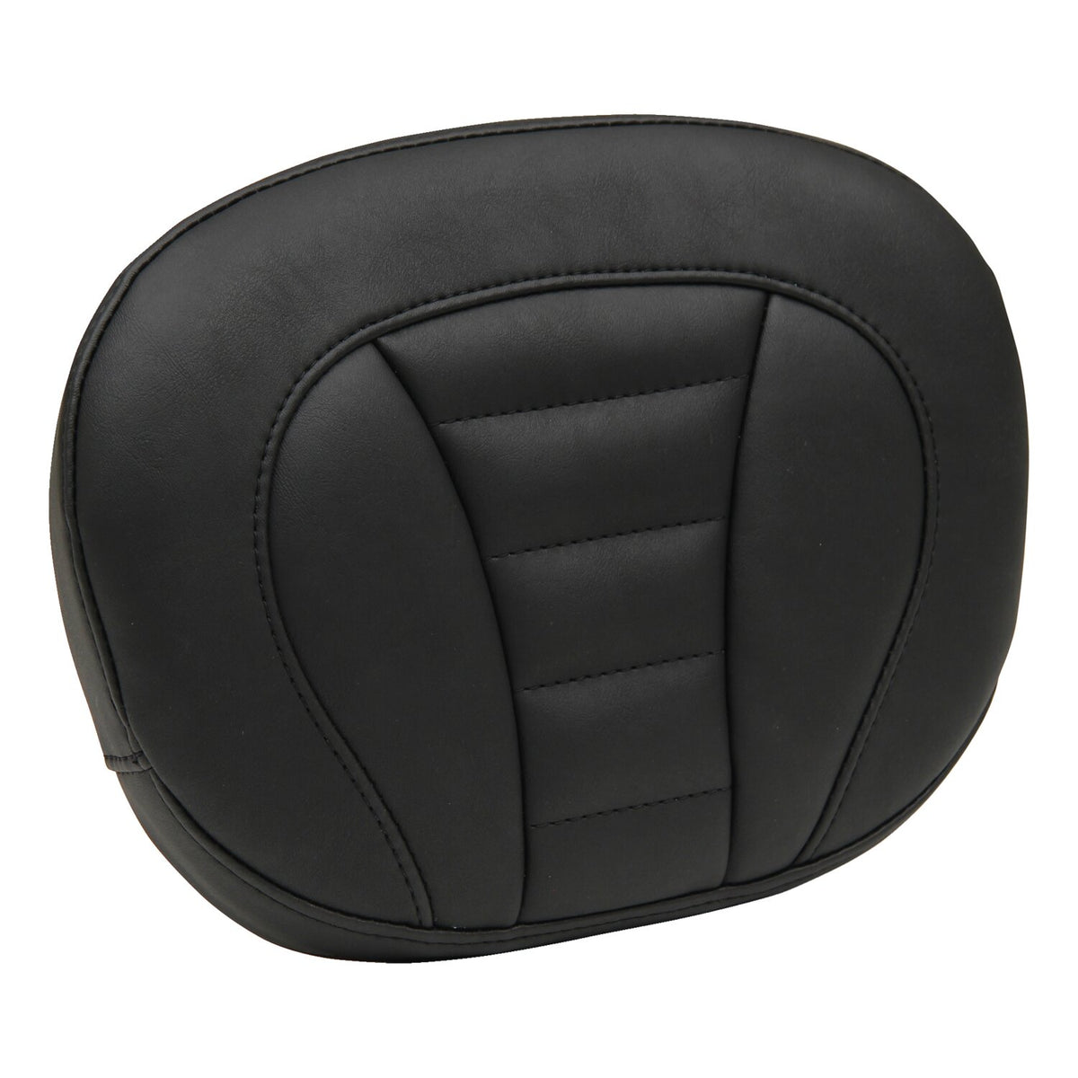 Mustang, sissy bar back pad. Black. Deluxe