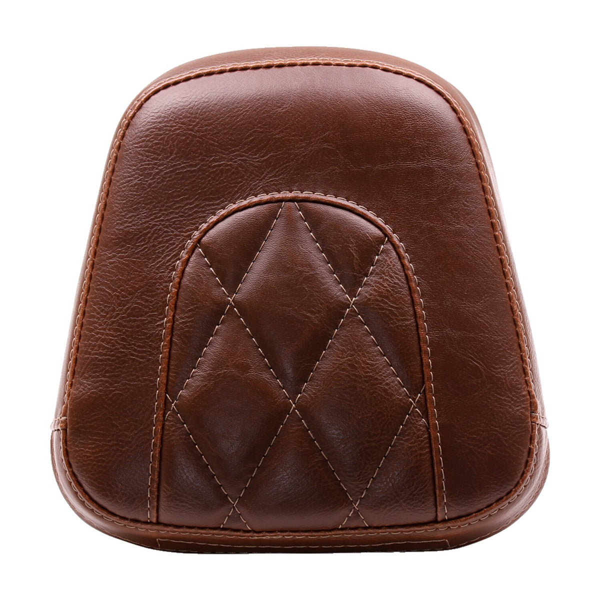 Mustang, Vintage sissy bar back pad. Brown Diamond