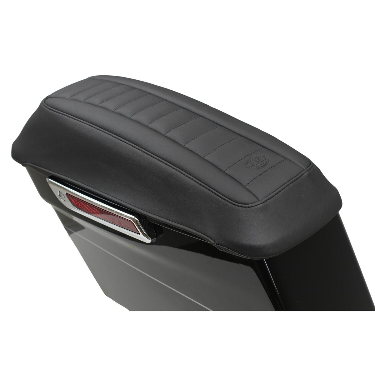 Mustang, saddlebag lid cover set. Deluxe