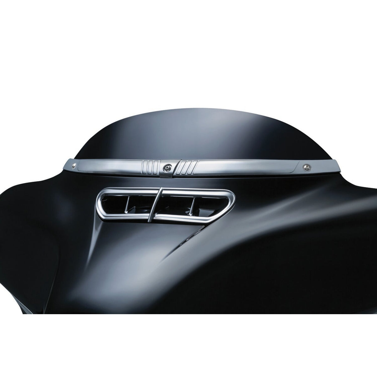 Kuryakyn, Tri-line windshield trim. Chrome