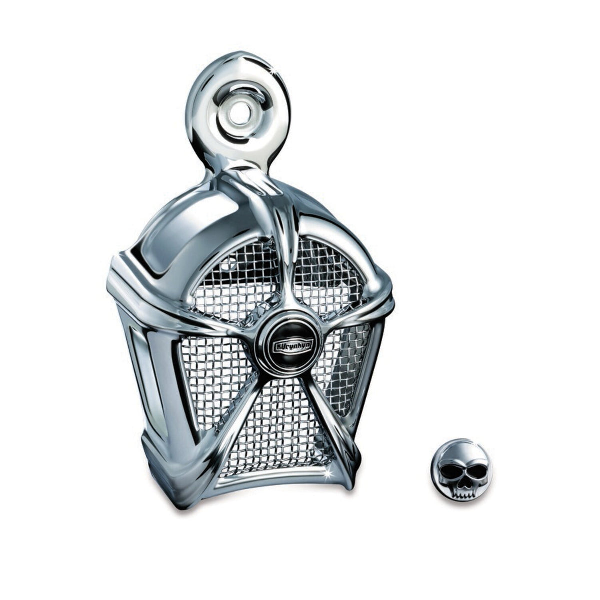 Kuryakyn, Mach 2 horn cover. Chrome/chrome mesh insert