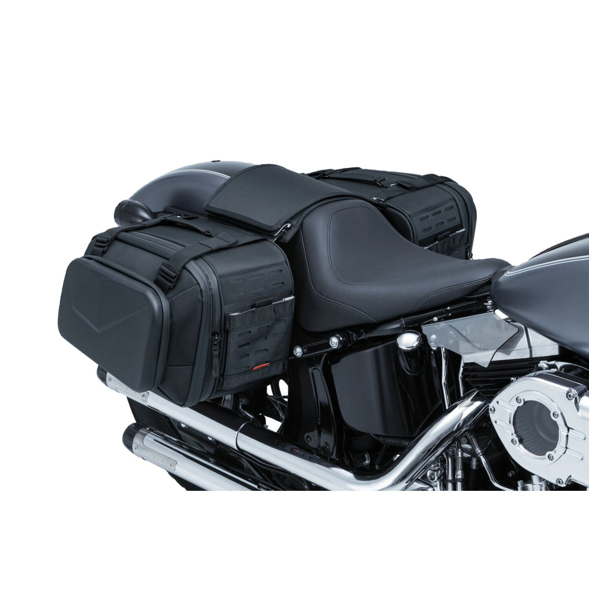 Kuryakyn, Xkursion XB fast lane saddlebags. Black