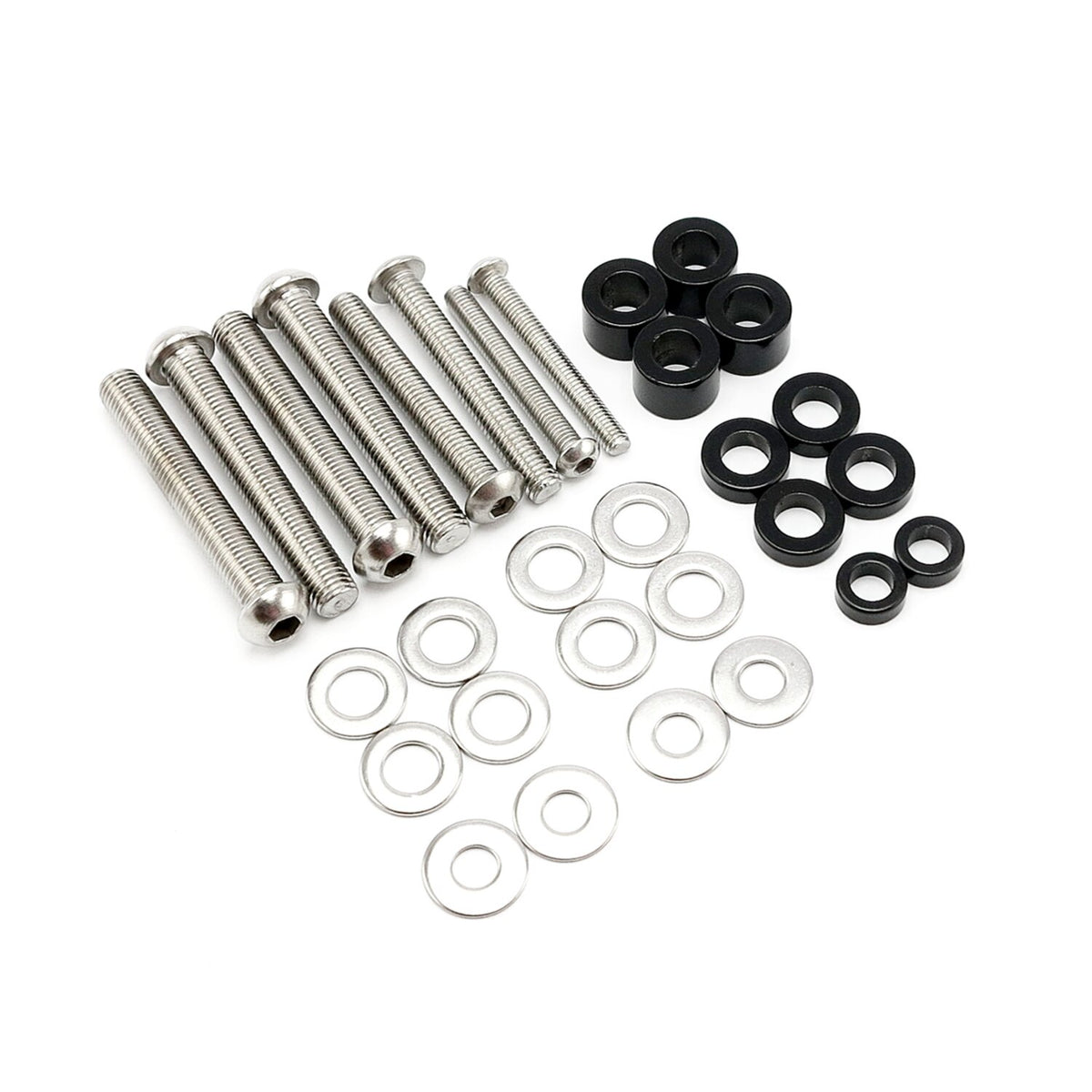 Mounting kit for saddlebag support set